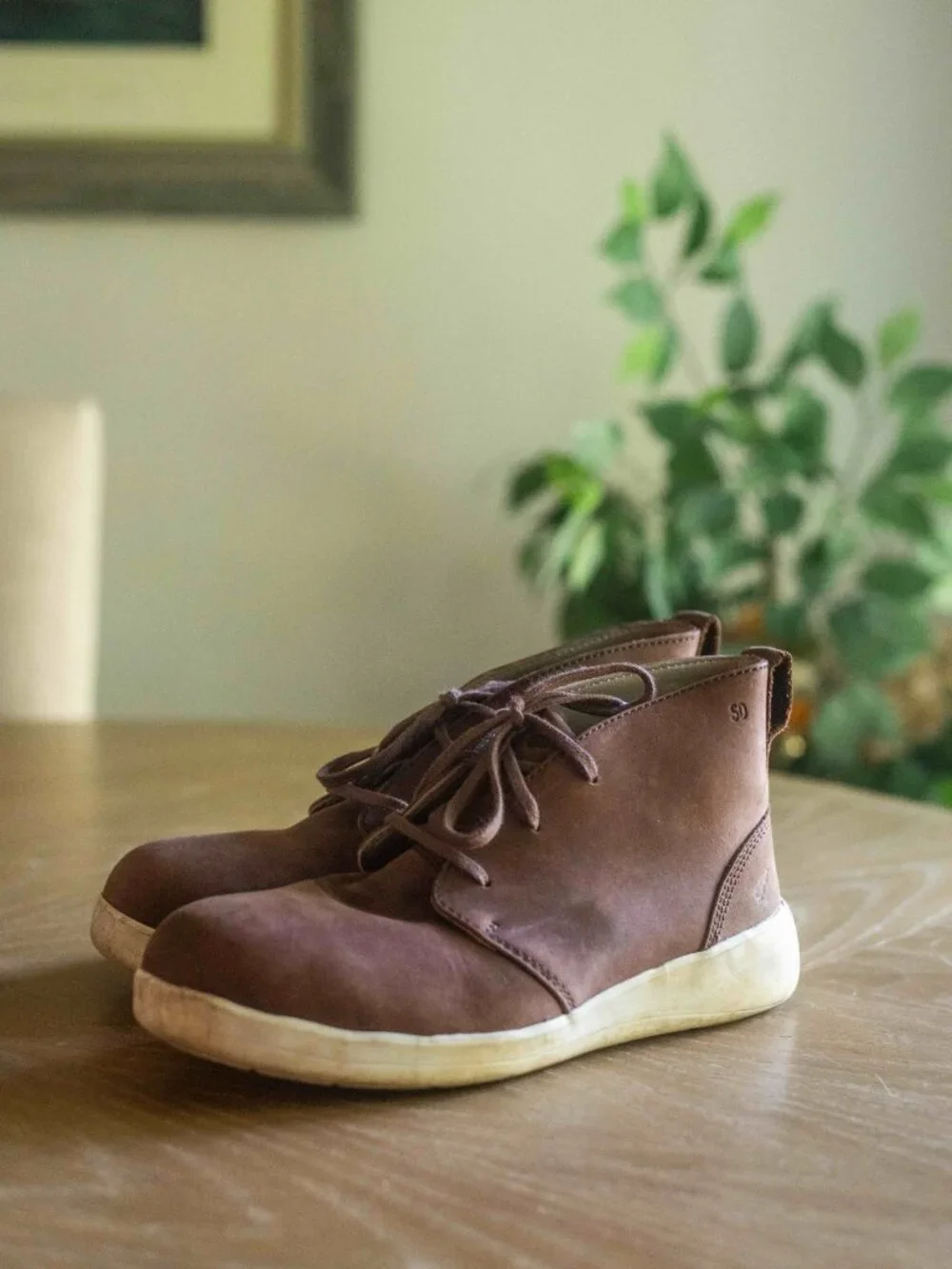 Red Wing 2035 Womens Brown Alumnium Toe Static Dissipative Lace Up Sneaker